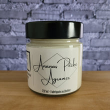 Charger l'image dans la galerie, Bougie de soya - Ananas - Pêche et Agrumes