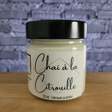 Charger l'image dans la galerie, Bougie de soya - Chaï à la citrouille