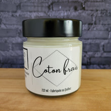 Charger l'image dans la galerie, Bougie de soya - Coton frais