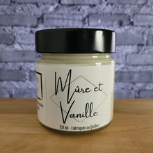 Charger l'image dans la galerie, Bougie de soya - Mûre et Vanille