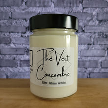 Charger l'image dans la galerie, Bougie de soya - Thé vert & Concombre