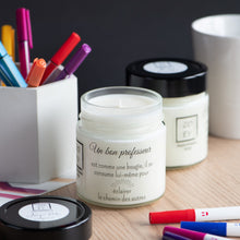 Charger l&#39;image dans la galerie, Coton frais - Bougie avec étiquette personnalisée
