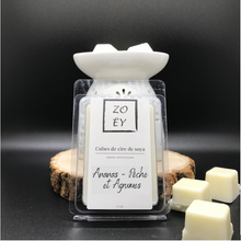 Charger l&#39;image dans la galerie, Cubes de cire de soya pour diffuseur - Ananas Pêche et Agrumes
